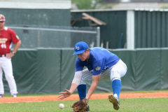 American Legion Baseball 2015, District Tournament: Retif Oil (8) vs Peake BMW (0); Kirsch-Rooney Stadium, June 27