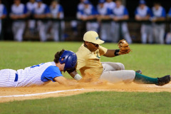 American Legion Baseball 2015: Retif Oil (8) vs 1st NBC (2); Kirsch-Rooney Stadium, June 15
