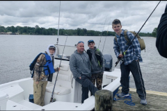 Bass Fishing Team, Cross Lake, Apr. 20, 2021