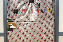Christmas Door Decorating Winners, Dec. 8, 2016