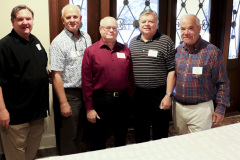 Class of 1968 50-Year Reunion, Stag Party, May 11, 2018