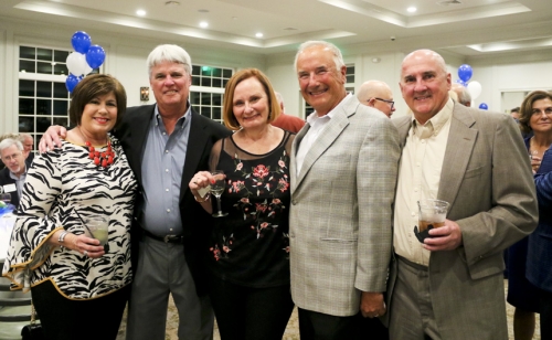 Anne and Robert Gaffney, Vera and George Marse, and Chuck Gleuck