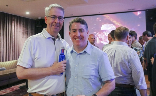 Lew Derbes and Seamus O'Donnell