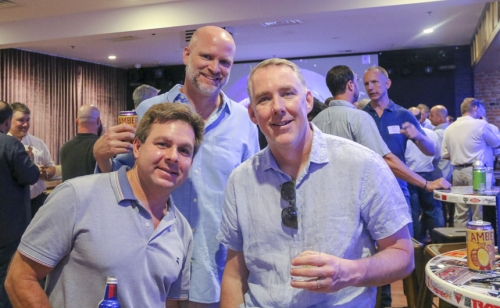 Scott Dittmann, Mark Wilson, and Brady Finney