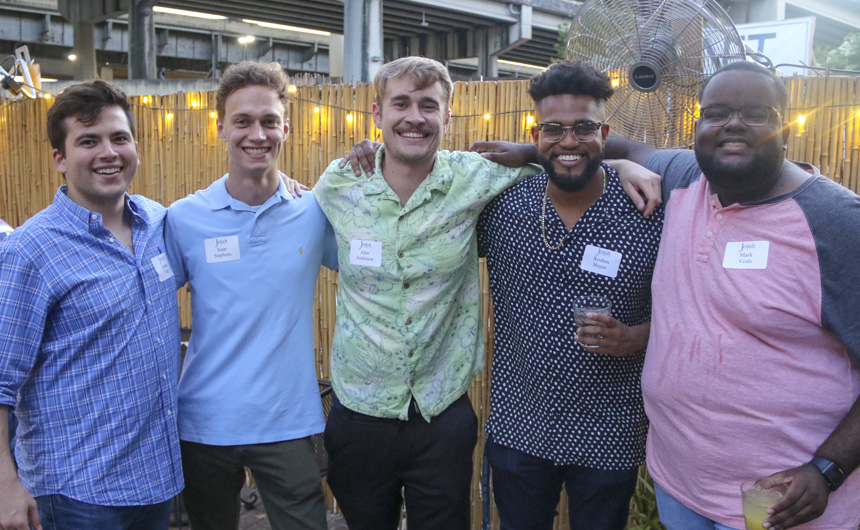 Class of 2014 Hammers Down Reunion Season at Rusty Nail | Jesuit High ...