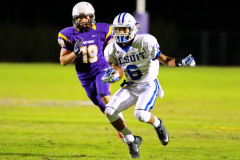 Football 2015 (Week 9): Jesuit (19) vs. Franklinton (14); Demon Stadium; Friday, October 30