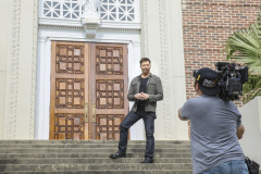 Harry Connick, Jr. Visit, Feb. 22, 2017