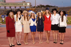 Homecoming Court Presented at Jesuit-St. Aug Game; Tad Gormley Stadium; Friday, Sept. 25, 2015