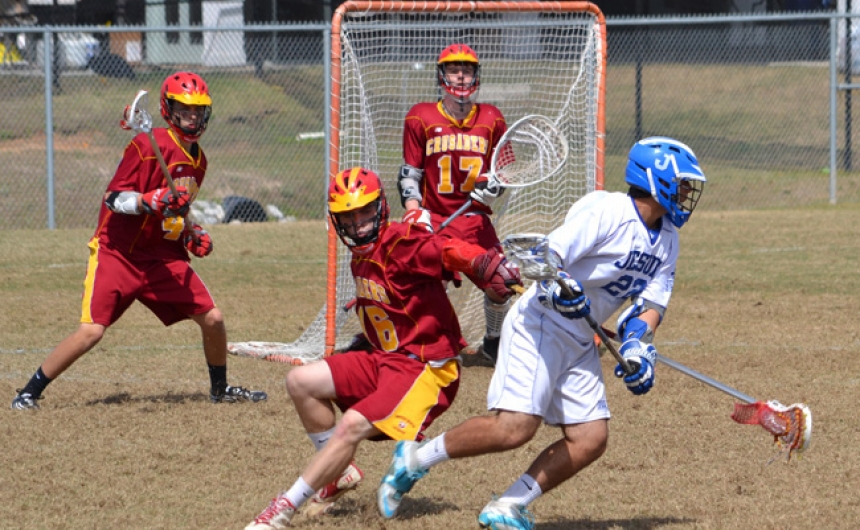 Lacross, Jesuit vs. Brother Martin, Battle by the Beach, 3.23-24.13