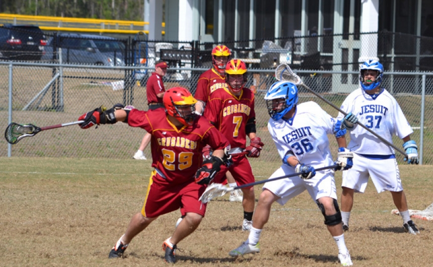 Lacross, Jesuit vs. Brother Martin, Battle by the Beach, 3.23-24.13