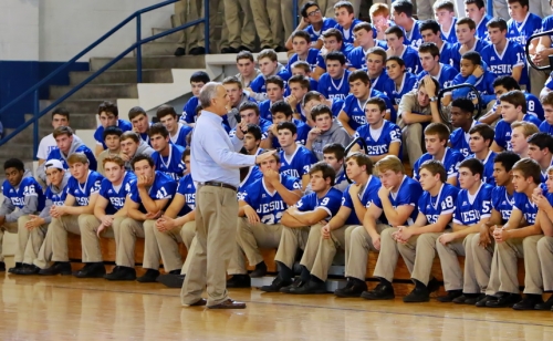 Pep Rally Gym_JHSvShaw_10232015_14