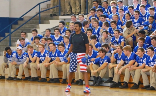 Pep Rally Gym_JHSvShaw_10232015_20