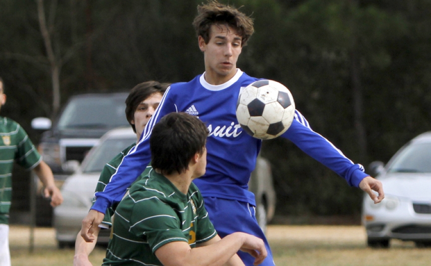 Soccer, Jesuit vs. Acadiana, St. Paul's Holiday Tournament 12.27.13
