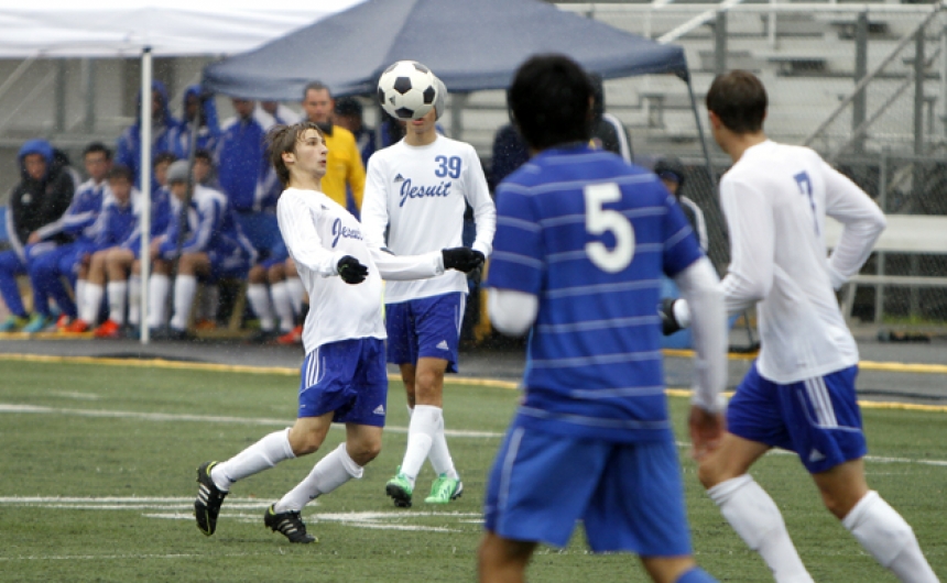 Soccer, Jesuit vs. East Ascension, St. Paul's Holiday Tournament, 12.28.13