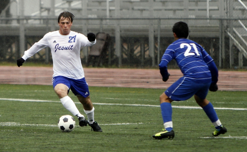 Soccer, Jesuit vs. East Ascension, St. Paul's Holiday Tournament, 12.28.13