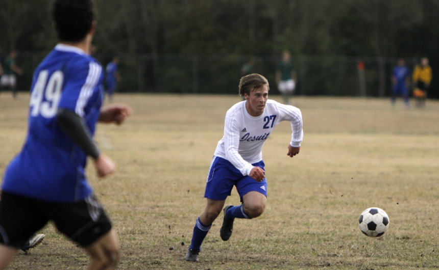 Soccer, Jesuit vs. Mandeville, St. Paul's Holiday Tournament 12.27.13