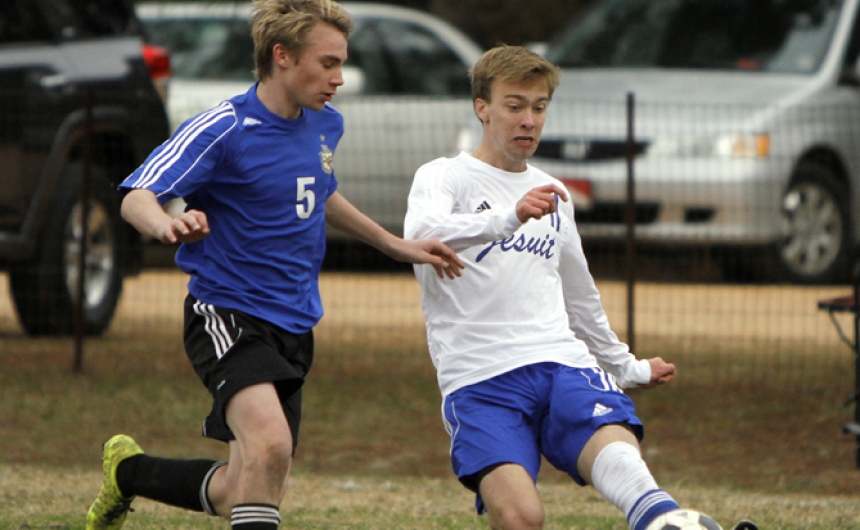 Soccer, Jesuit vs. Mandeville, St. Paul's Holiday Tournament 12.27.13