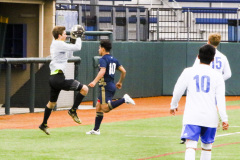 Soccer vs. Holy Cross, Jan. 16, 2018