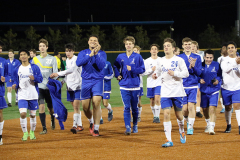 Soccer vs Newman, Senior Night, Jan. 29, 2018