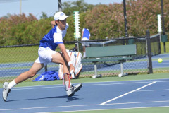 Tennis versus Holy Cross April 10 2018