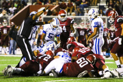 Week 9: Jesuit (10) vs. Destrehan (27), Wildcat Stadium (Destrehan, LA), Oct. 27, 2017