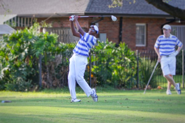 Junior C.J. Blagrove scored 36 in the golf team’s 145-149 victory over Brother Martin at Lakewood on Tuesday, October 16. 