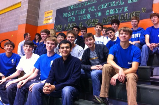 Jesuit's Mu Alpha Theta (MAΘ) took home the second place overall sweepstakes trophy in the Ben Franklin Math Tournament on Saturday, Nov. 16.