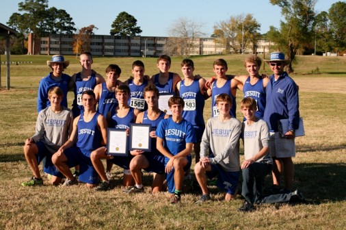 Members of the  2013-2014 Cross Country team in Natchitoches after the LHSAA State Championship Meet  2013-2014The 2013