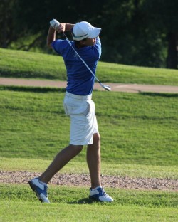 Sophomore Grant Gloriso finsished with a two-day total of 158 to lead the Blue Jays.