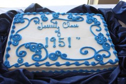 When you're the Class of 1951, you can have your cake and eat it, too.