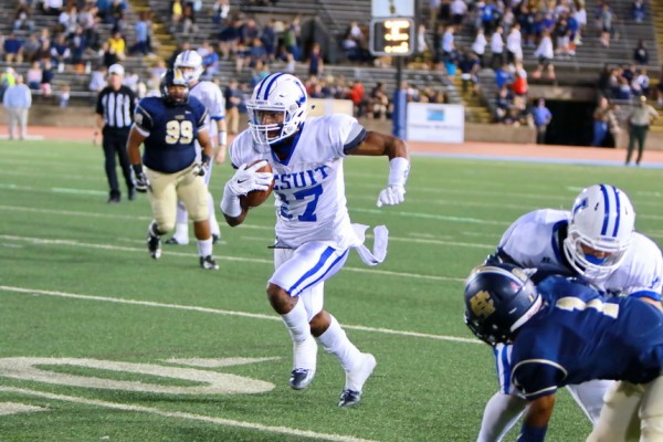 Against Holy Cross, Kalija Lipscomb had three receptions for 33 yards.