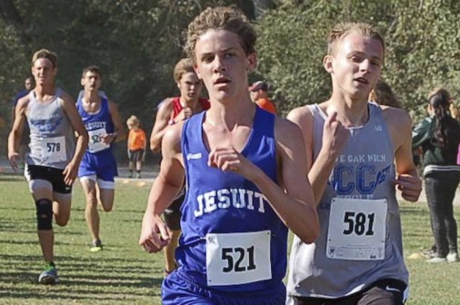 Sophomore Jonathan Arnold competes at the Varsity Sports/Walker Shootout on Saturday, Oct. 17.