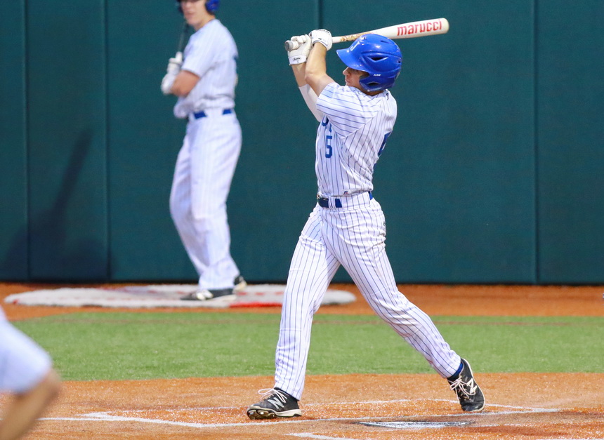 Brandon Briuglio hit two home runs in the first inning of Jesuit's game against St. Thomas More .