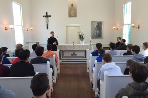 Forty students attended this year’s retreat which took place at Spring Hill College in Mobile, Alabama. 