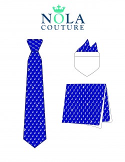 NOLA couture_Jesuit tie and square