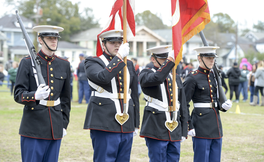 Jesuit MCJROTC Hosts 29th Annual Drill Meet