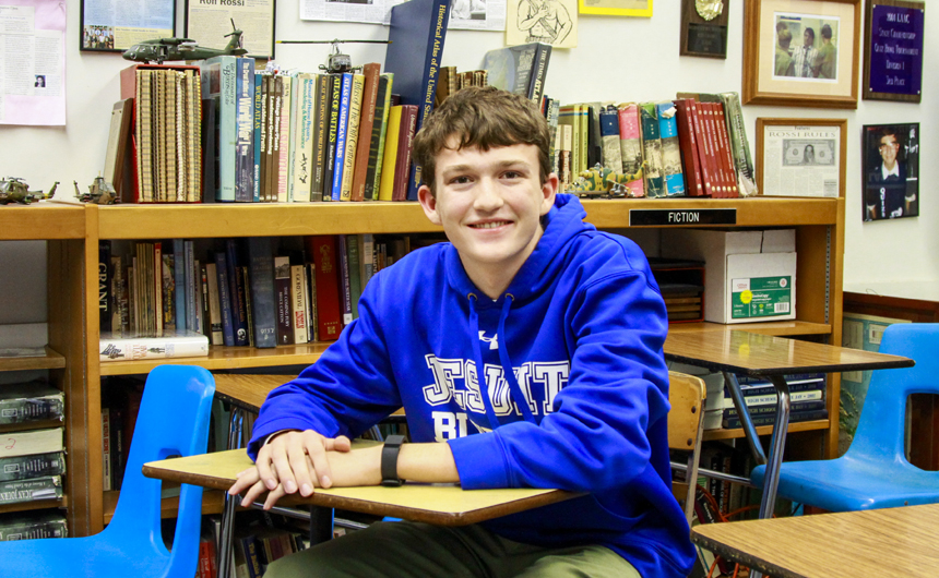 Junior Caleb Rogers Scores Perfect 36 on ACT