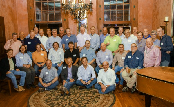 The Class of 1977 at their stag reception on March 11, 2017.