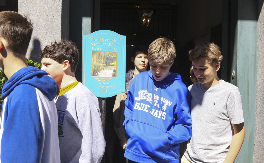 Blue Jays Explore The Historic New Orleans Collection