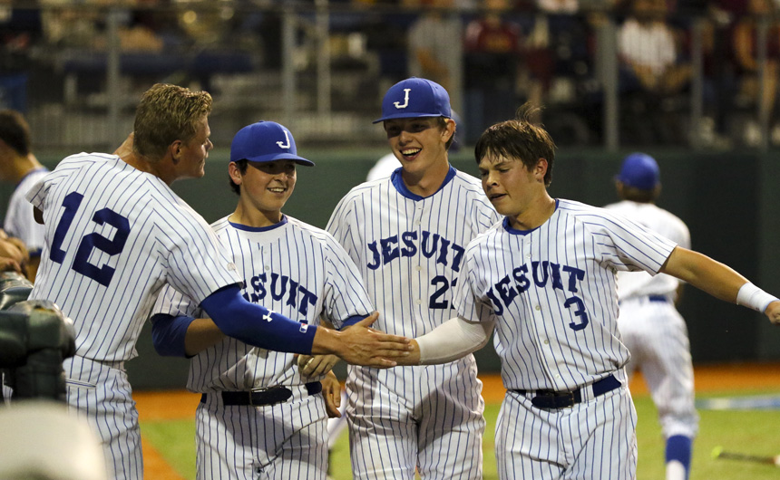 Baseball Evens Score with Brother Martin