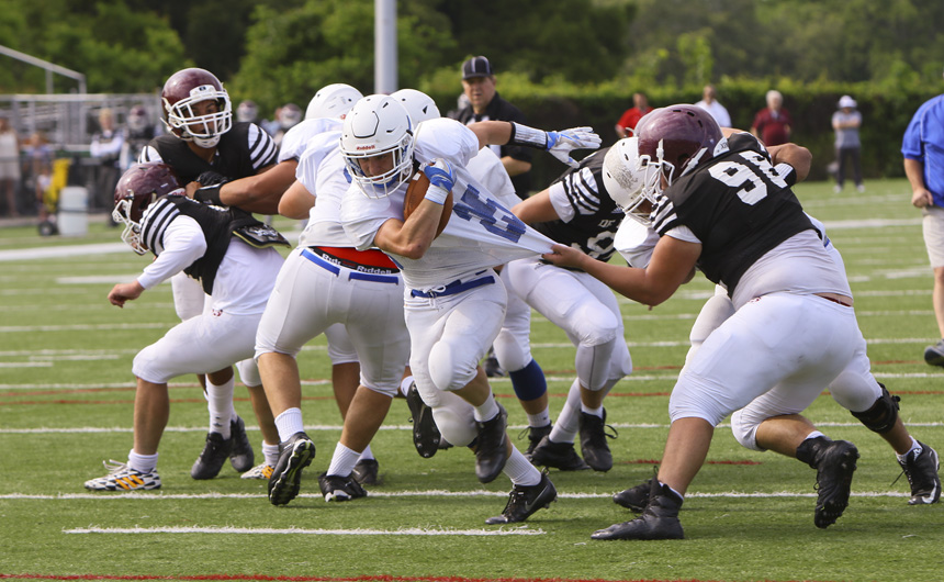 Football Spring Game Reveals Optimism for Next Season