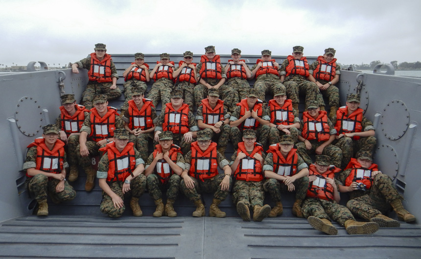 MCJROTC Cadets Build Leadership Skills at Annual Camp