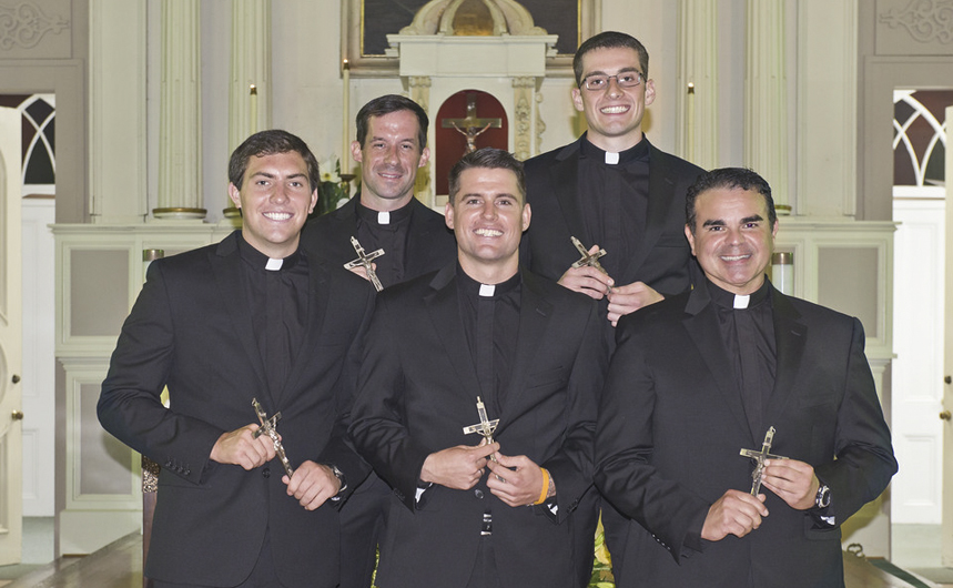 Jesuit Alumni Take Vows at Grand Coteau Jesuit High School of New Orleans