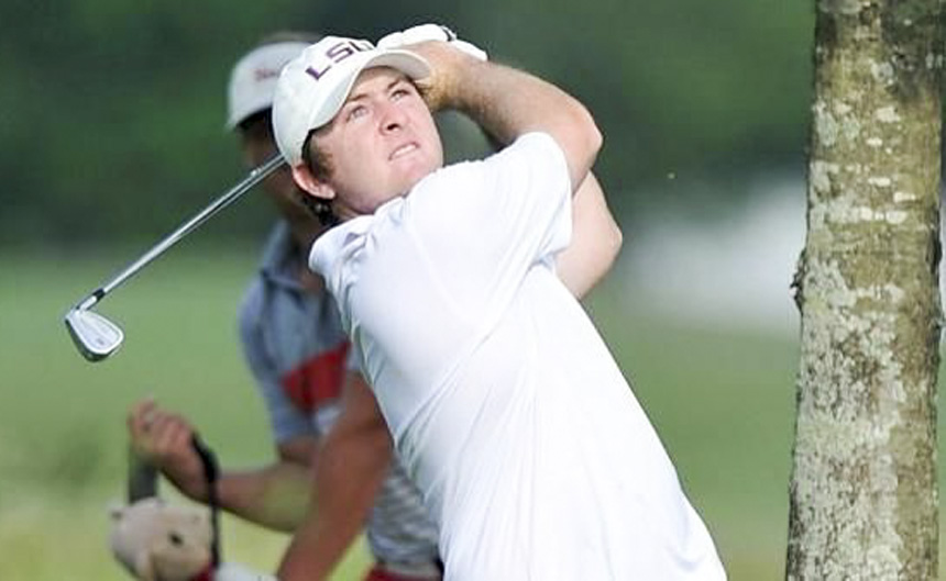 Myles Lewis ’11 Wins First Pro Golf Tournament
