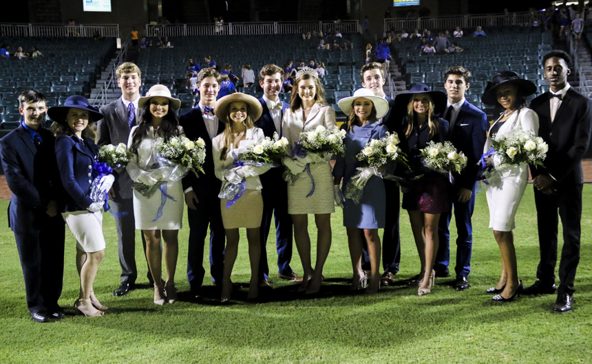 The 2017-18 Jesuit High School of New Orleans Homecoming court