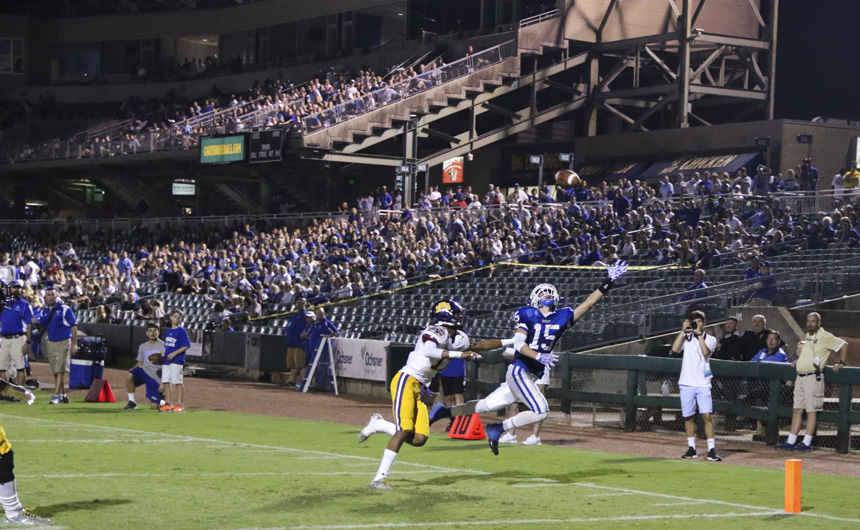 Jays Shine Early But Fizzle Out in District Opener