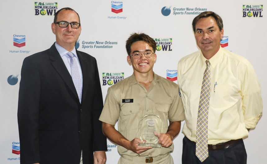 Senior Patrick Murray Named Chevron Scholar Athlete of the Week