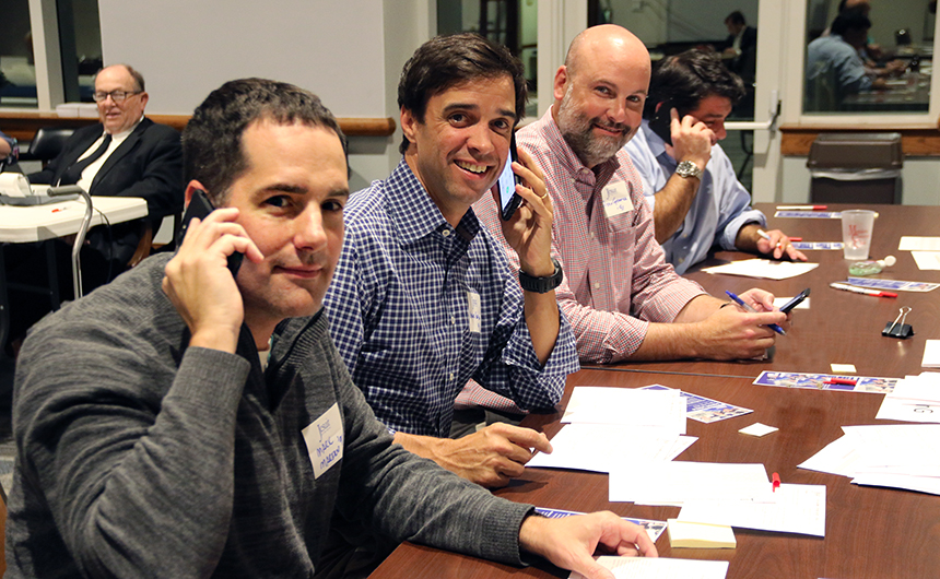 Large Host of Blue Jays Dial In for the Alumni Giving Drive