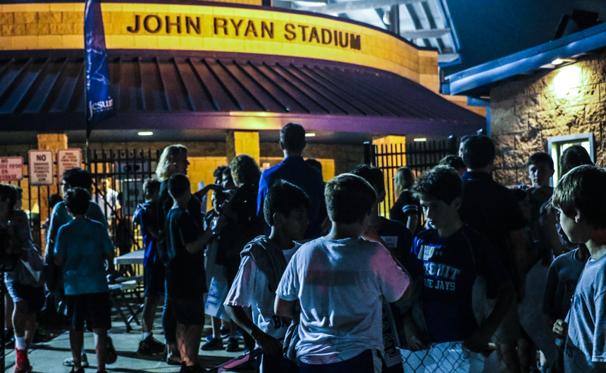 Blue and White Friday Night Goes to John Ryan