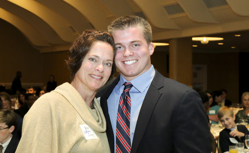 Blue Jays Honor Their Mothers at Annual Mother-Son Mass & Breakfast
